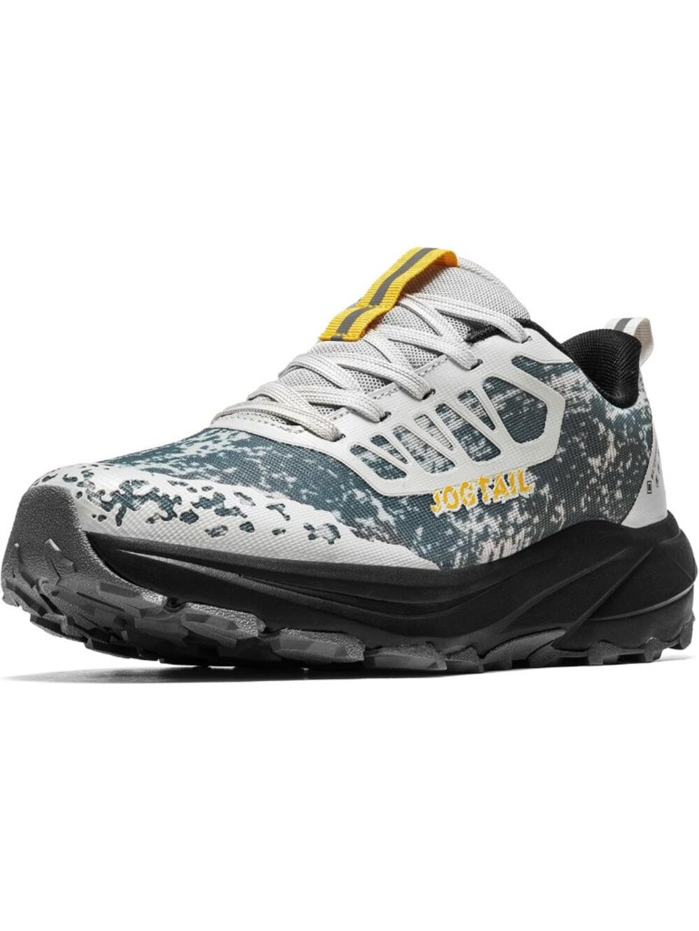 Men's Water-Resistant Trail Running Shoes | Cushioned Arch Support Slip-On
